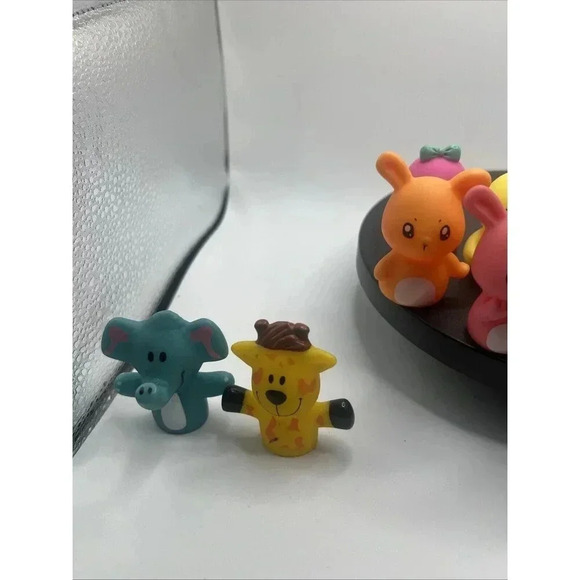 Bunnies Chicks Emotions And Zoo Animal Finger Puppets Lot Of 15 - Picture 3 of 6